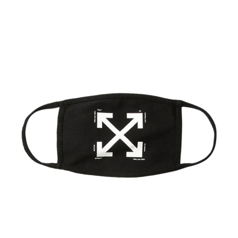 Off-White Black Arrows Face Mask
